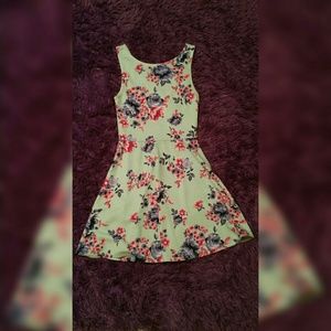 Blue flower dress